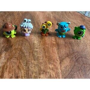 Disney Doorables Monsters Inc Figure Set | Mini Figures Bundle